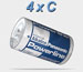Pile standard de type C (LR14) Pile standard de type C (LR14)