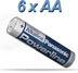 Pile standard de type AA (LR06) Pile standard de type AA (LR06)