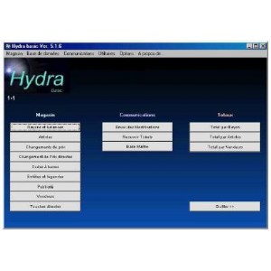 Logiciel HYDRA+ pour balance EXA